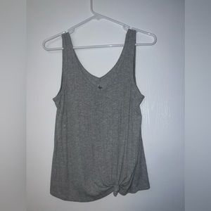 Womens grey tank top